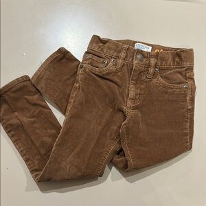 Crewcuts Brown Jeans Corduroy Classic Style Adjustable Waist Long Pants